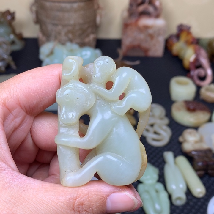 和田玉把件未镶嵌