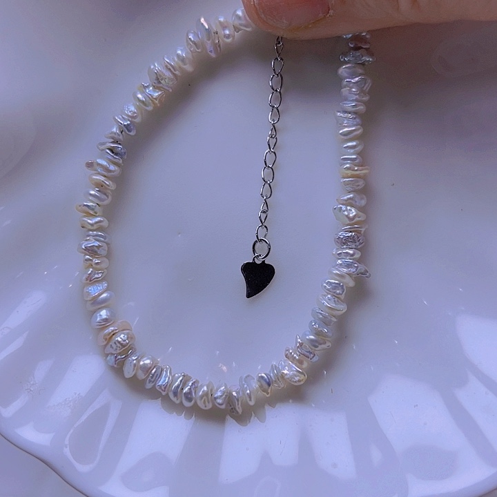 淡水珍珠手绳合金