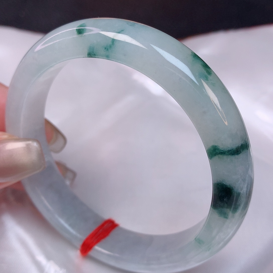 翡翠手镯未镶嵌56 翡翠手镯