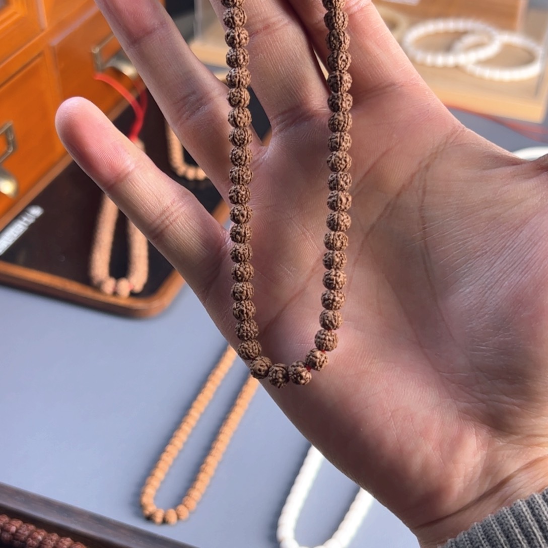 文玩核桃手串5.8闷墩龙单圈