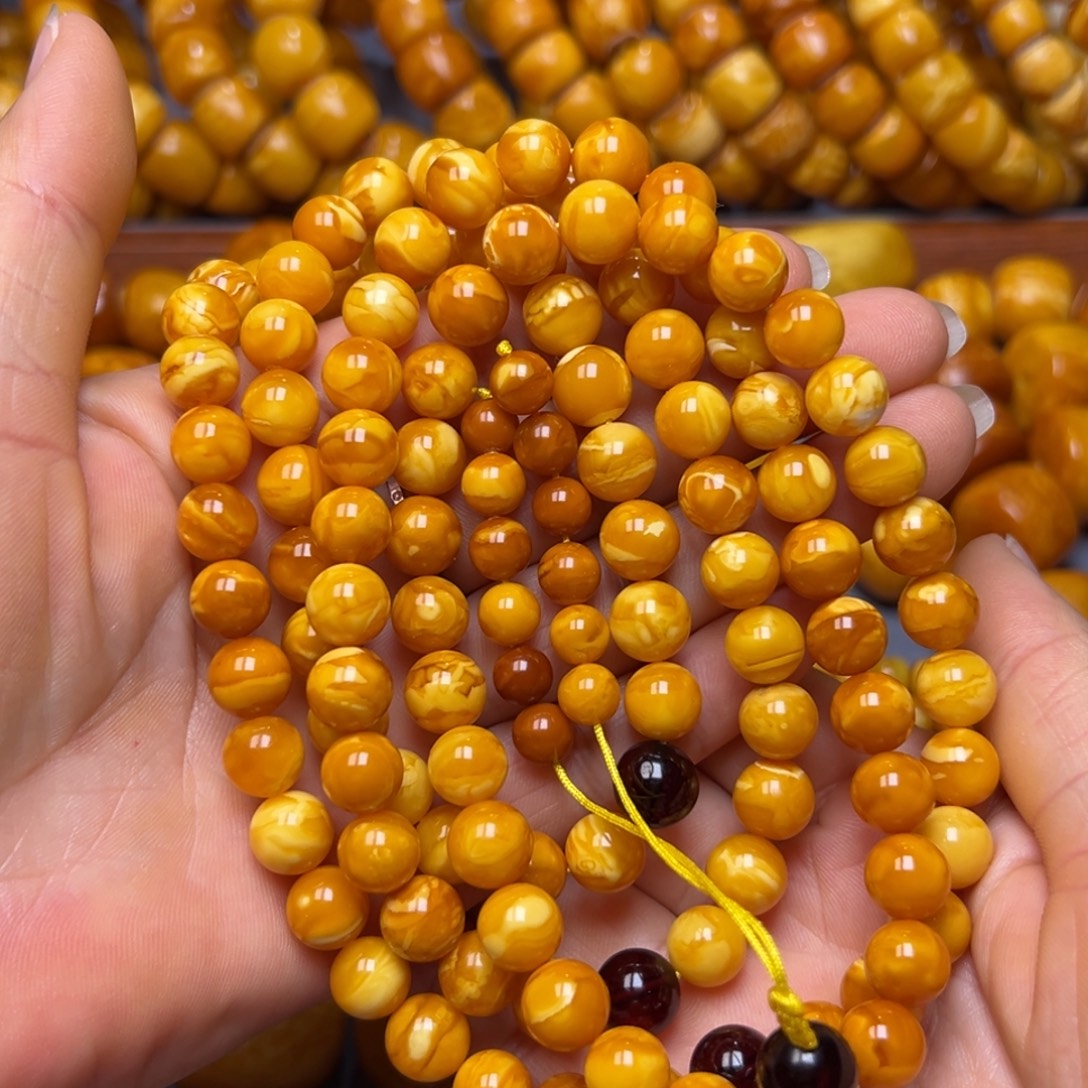 蜜蜡未镶嵌吊坠(不含链)