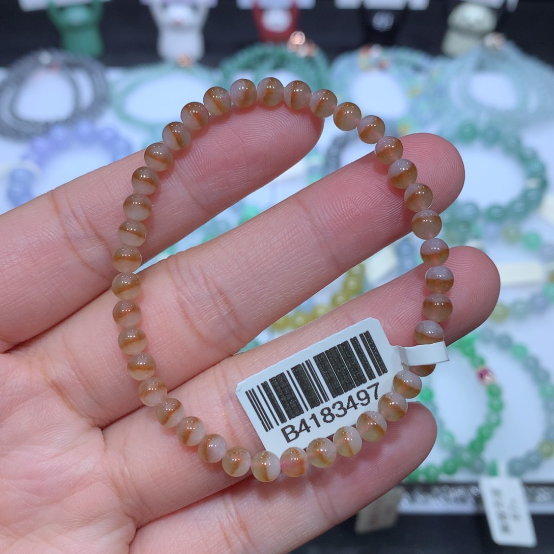 翡翠未镶嵌手串天然