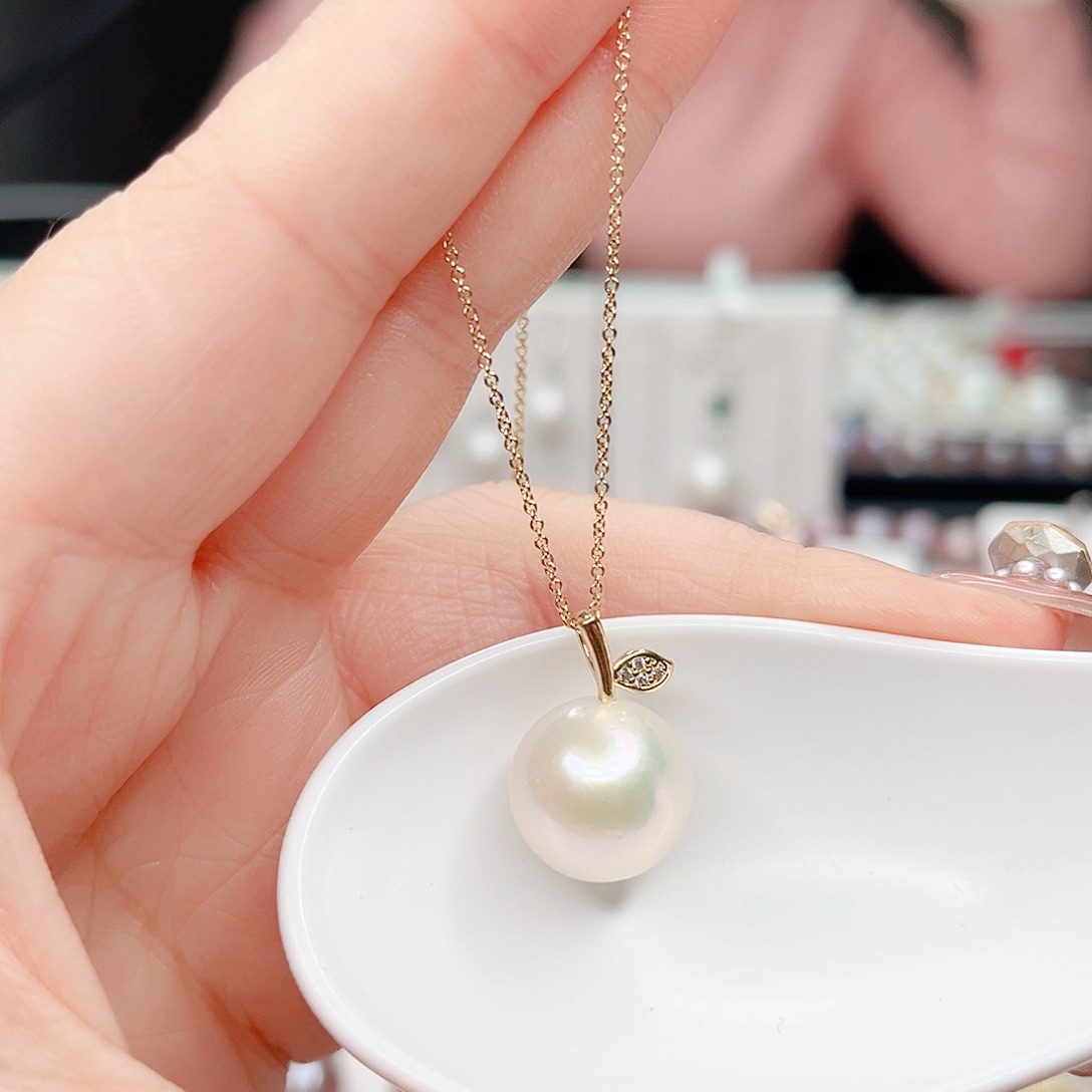 合金吊坠(赠链)淡水珍珠