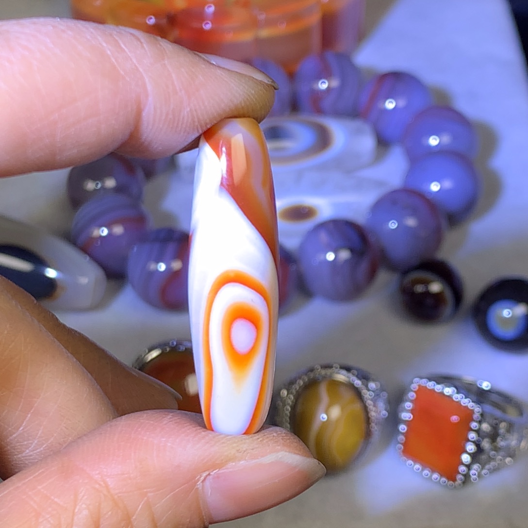 玛瑙/玉髓未镶嵌颈饰