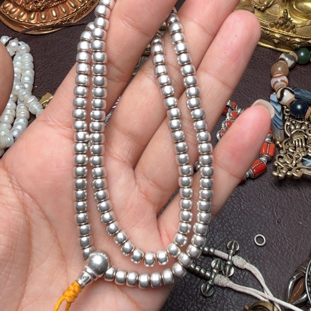 好**在铜星月菩提吊坠项链