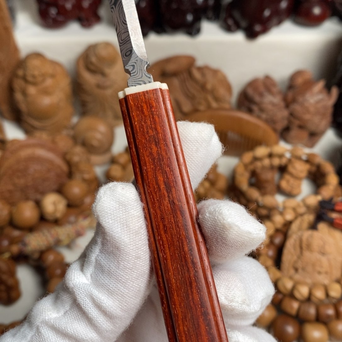 檀香紫檀（小叶紫檀）手串/手链茶刀