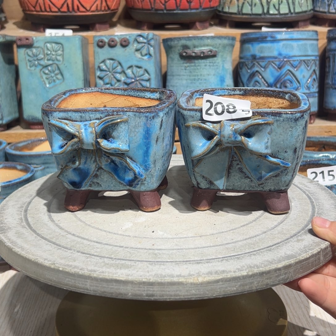 尚雅陶坊多肉花盆，内口径9