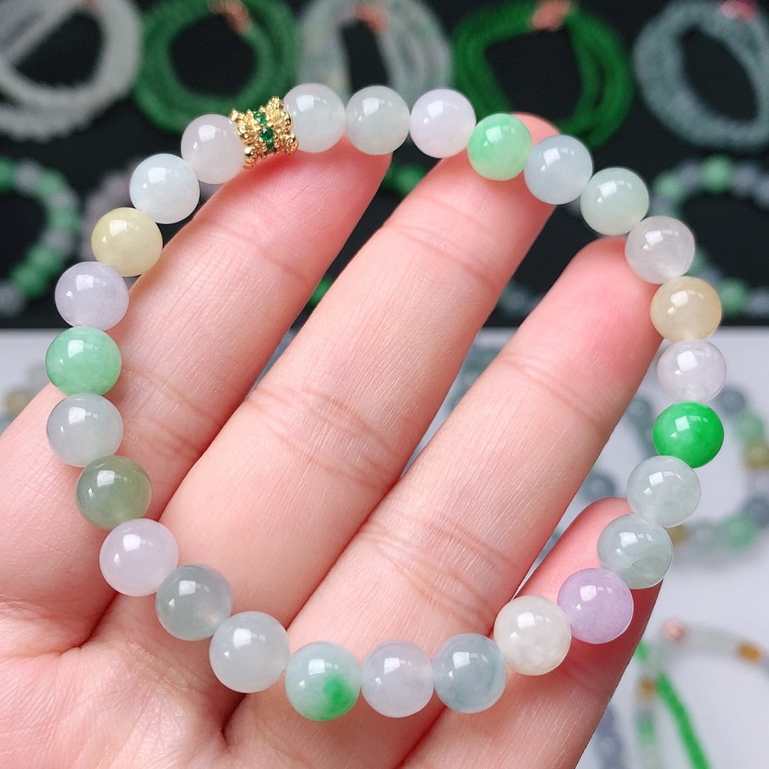 未镶嵌翡翠手链翡翠