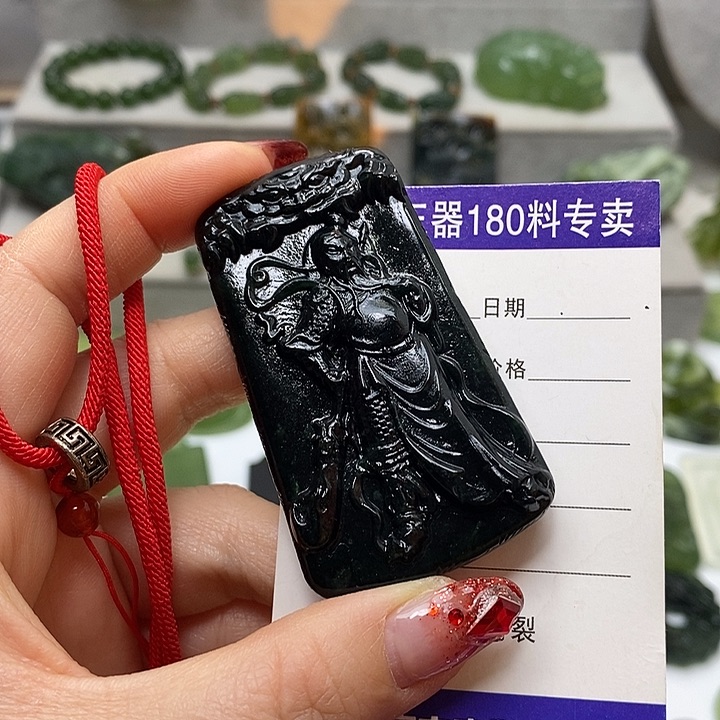 蛇纹石玉挂件未镶嵌敬****我