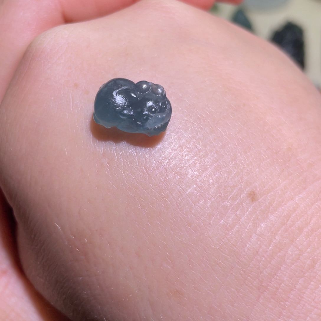 定制翡翠未镶嵌微料貔貅