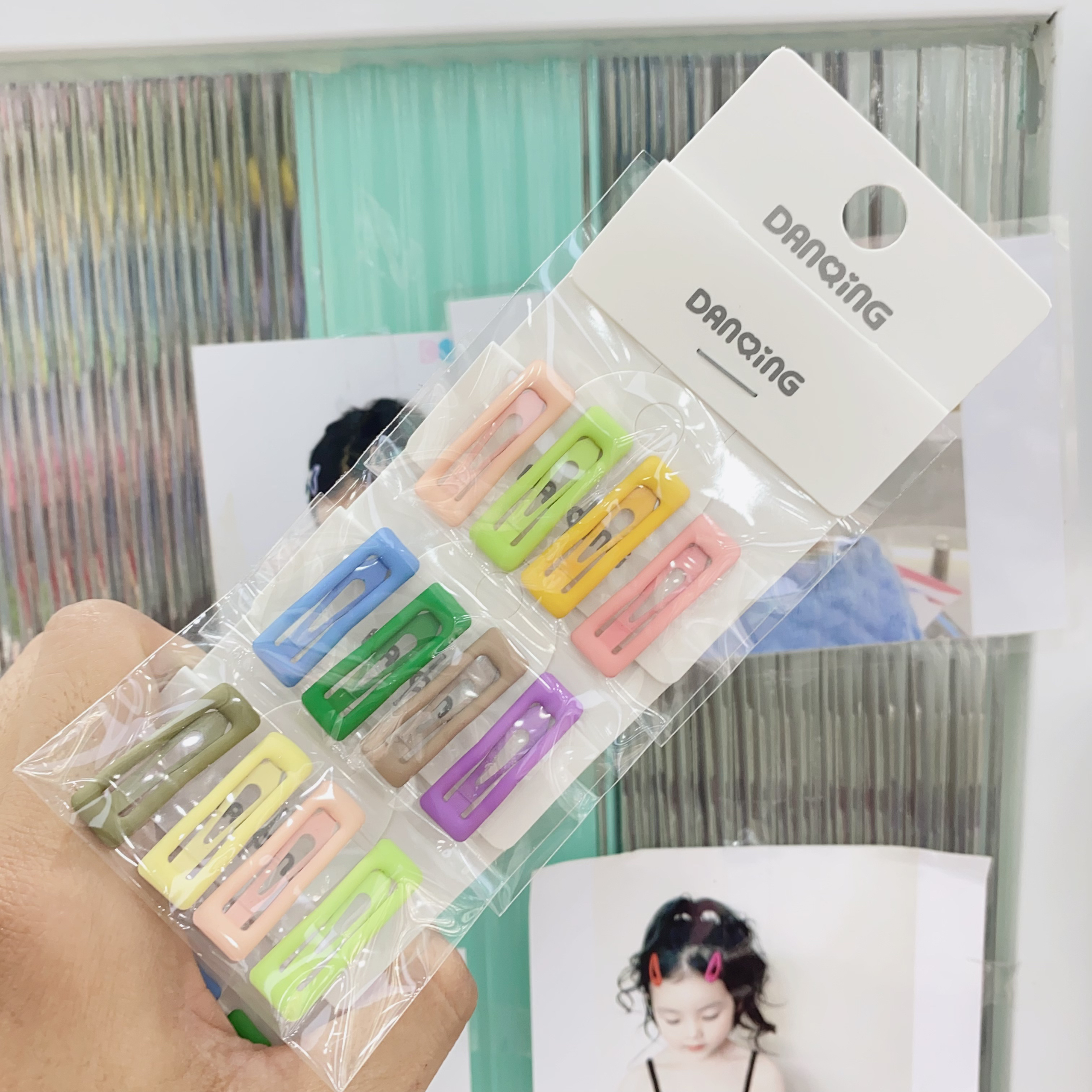 DQ【LS-011】发12个儿童成人大童发圈可爱女童配饰发绳发饰