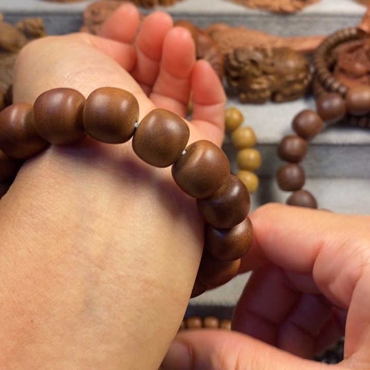 檀香木手串/手链老山檀奶香味1314微瑕