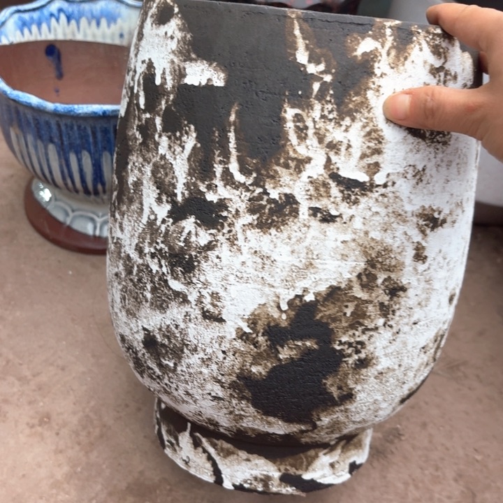 紫砂花盆口径19/28有孔