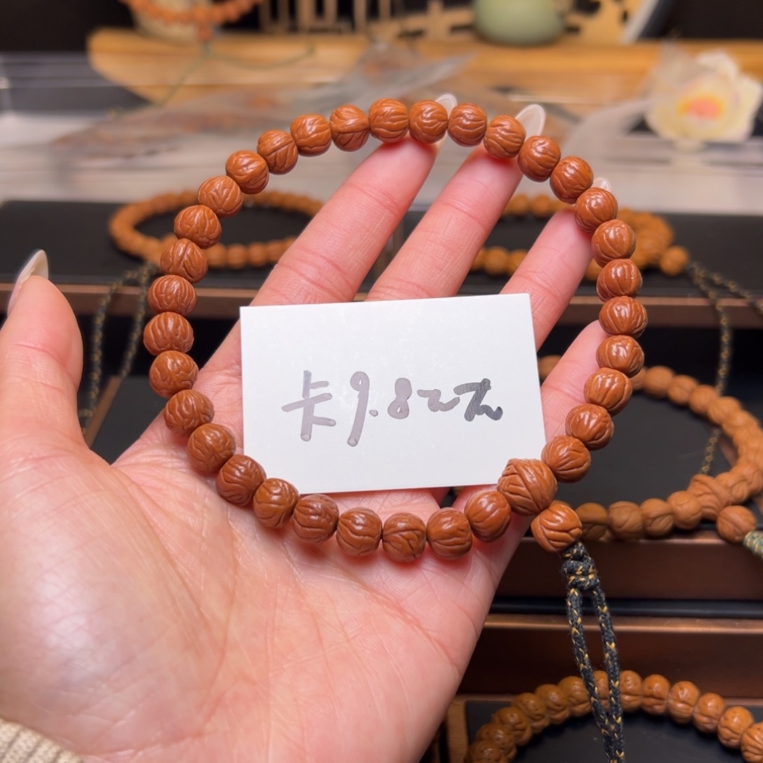 桃核吊坠秦岭野生龙纹桃核