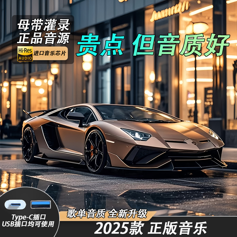 2025全新款精选热门dj车载无损音乐环绕新歌经典老歌柏林之声音质