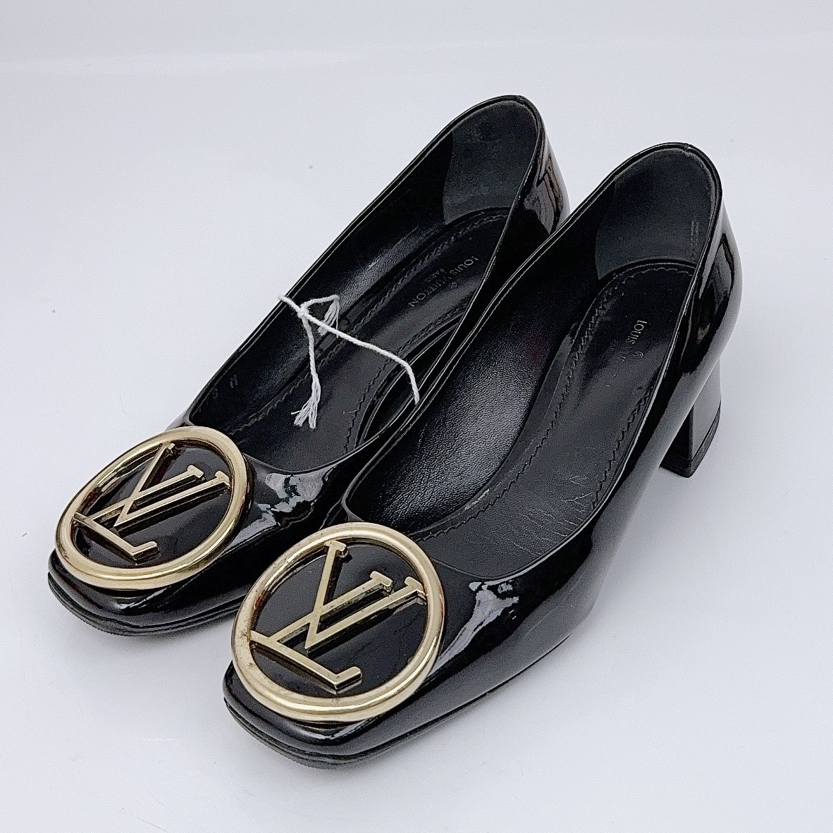 99新 LouisVuitton/路易威登 34.5码/35码/金标粗跟鞋合集