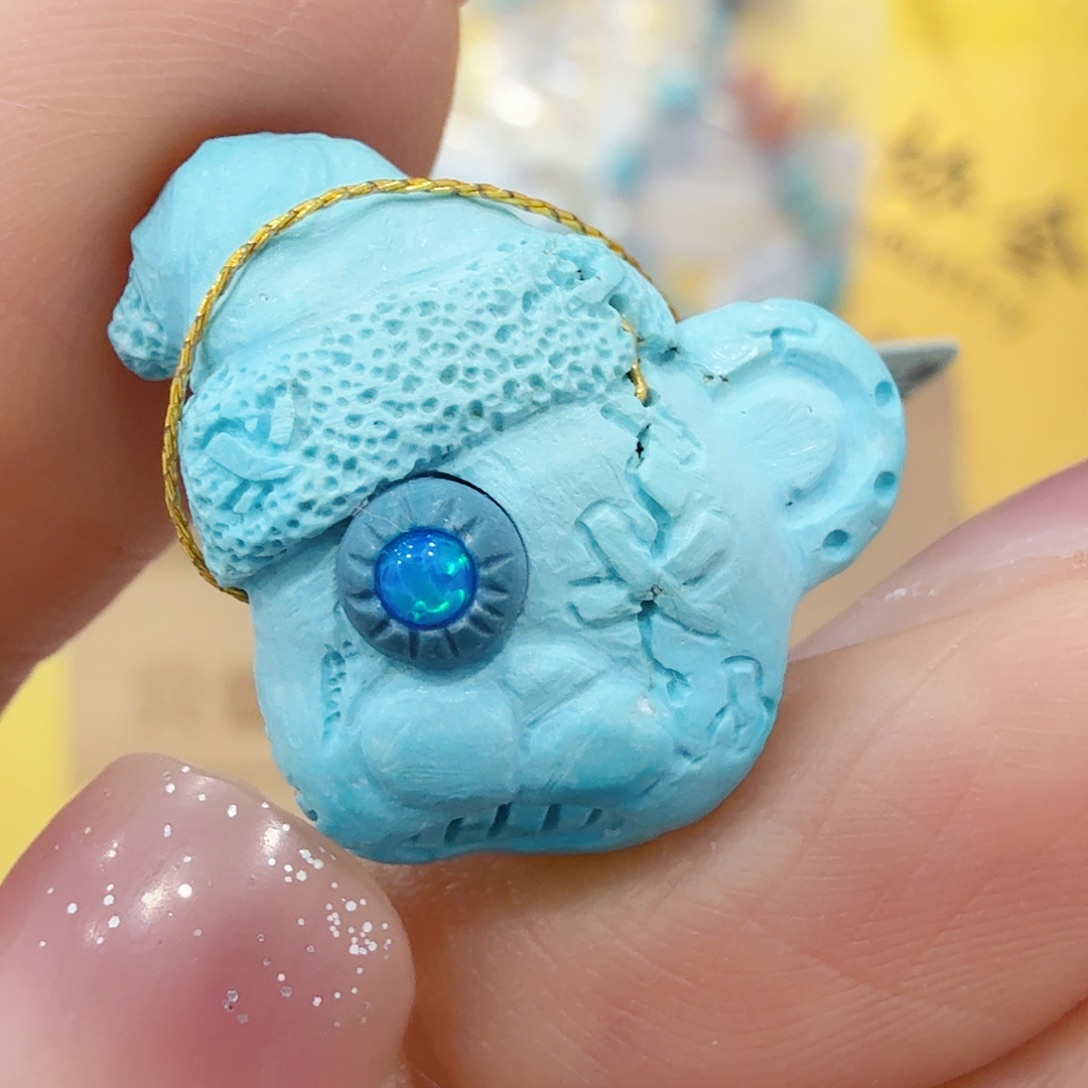 绿松石未镶嵌珠宝奇石