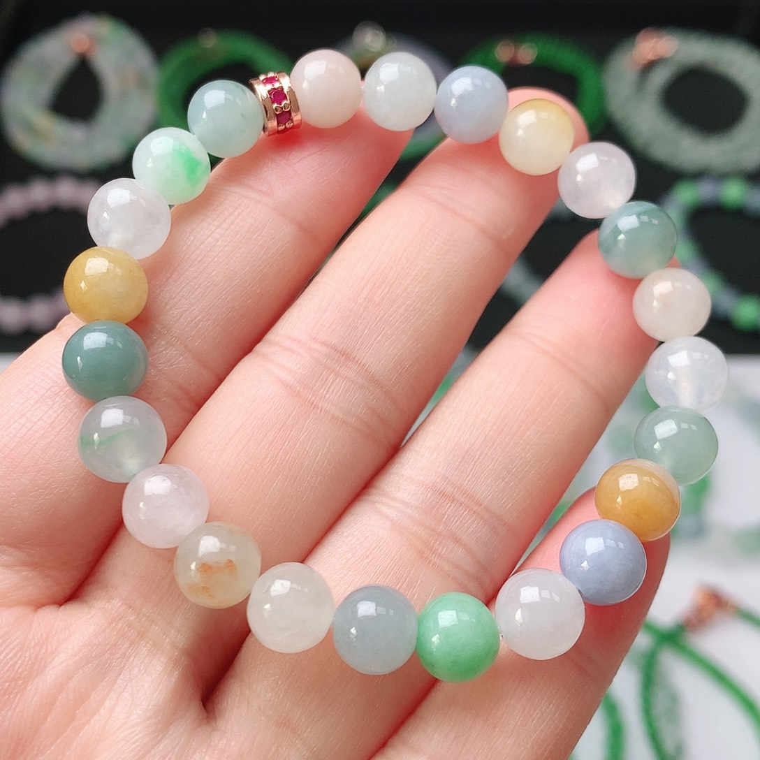 翡翠未镶嵌手链翡翠