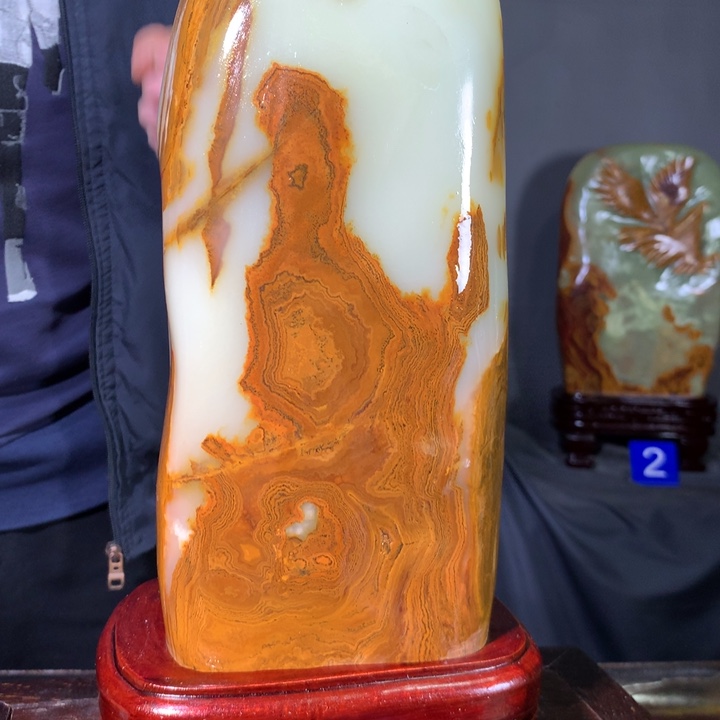 石材天然原石摆件