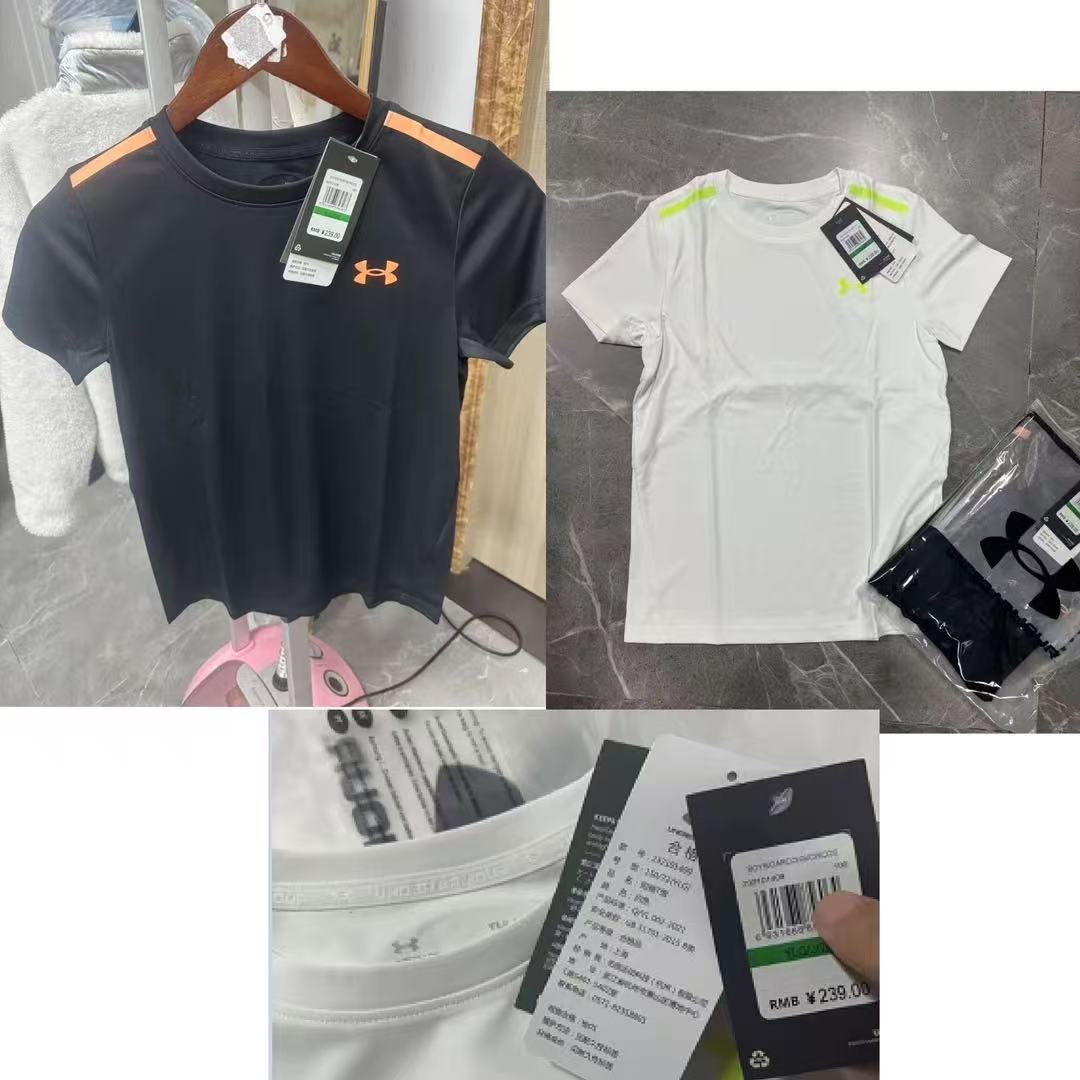 安德玛儿童服饰直播专享运动羽绒服鉴真