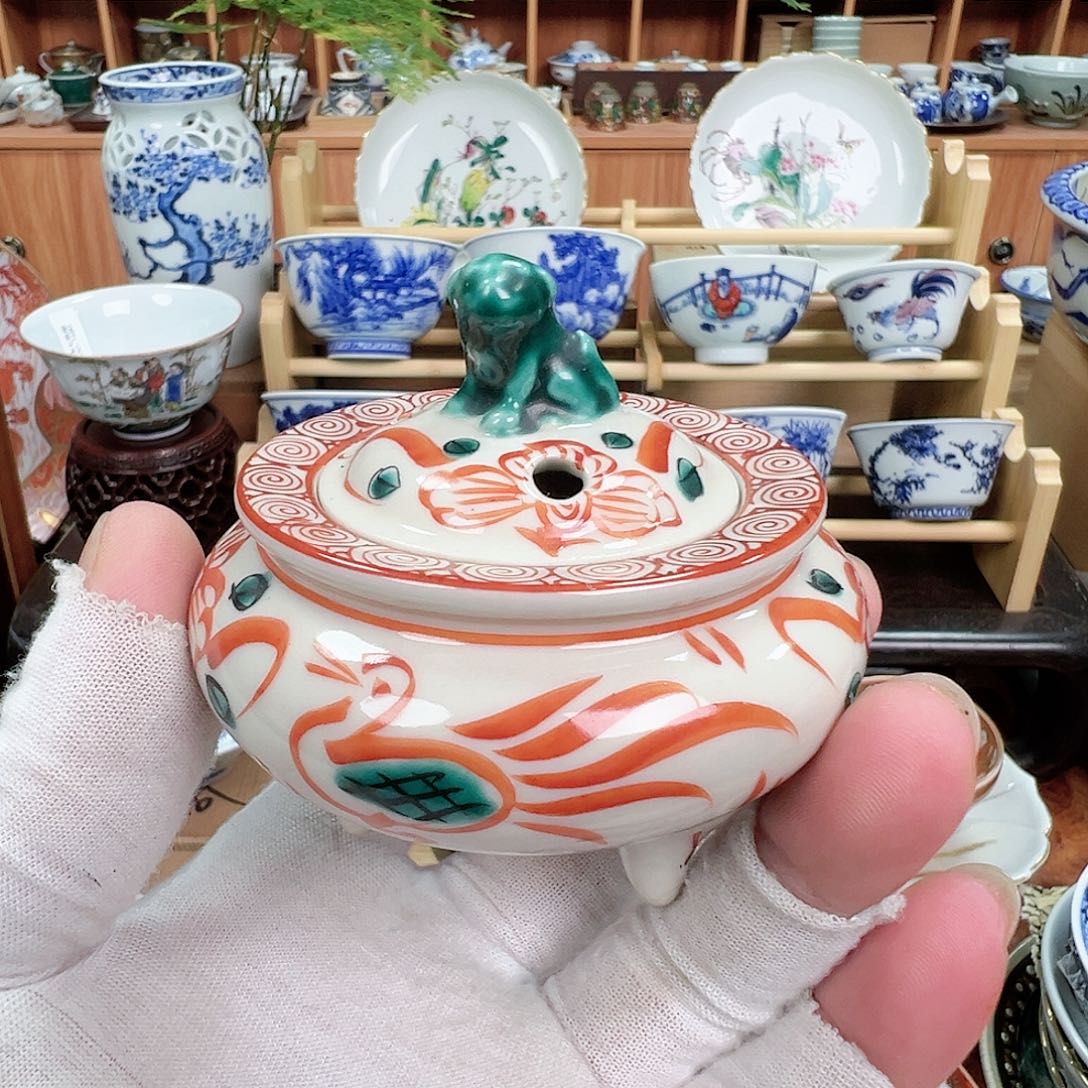 用****9柴窑茶具茶杯香炉