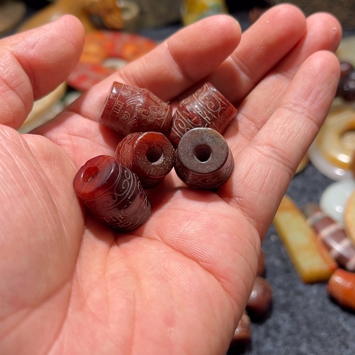 事***成和田玉未镶嵌挂件