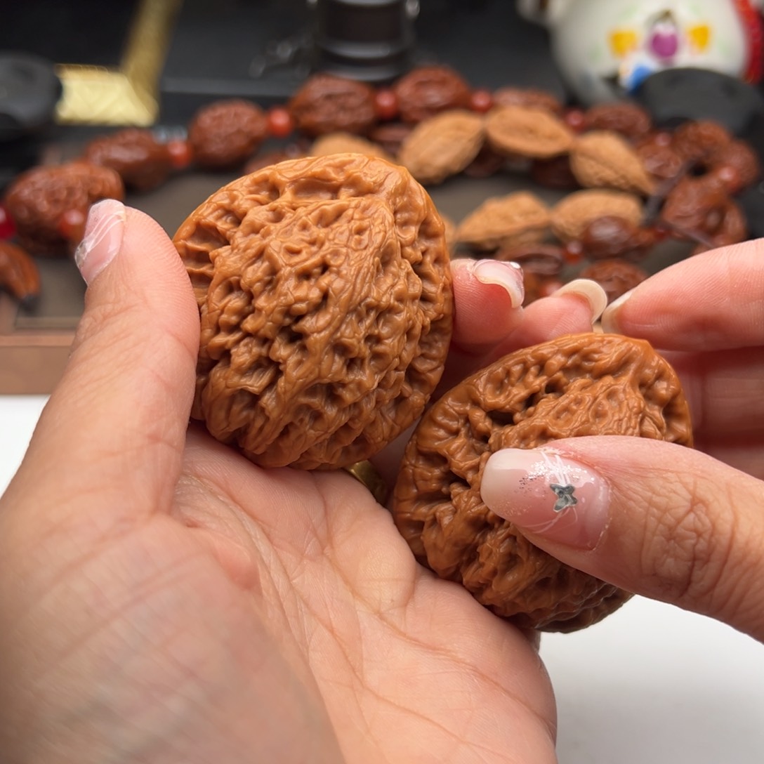 文玩核桃把件金公子47