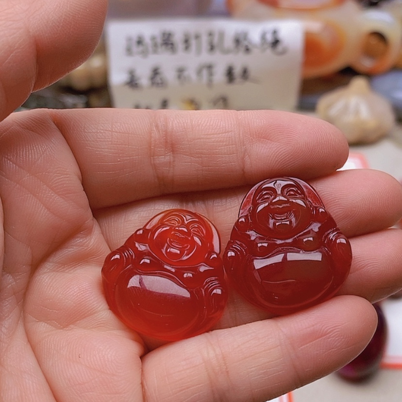 【闪购商品】未镶嵌玛瑙/玉髓珠宝半成品(****4