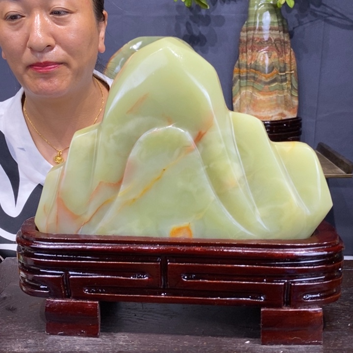 石材精品古青石摆件