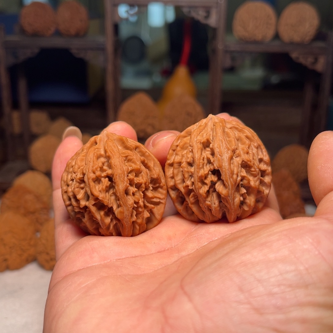 @***0吊坠文玩核桃灯笼狮子头