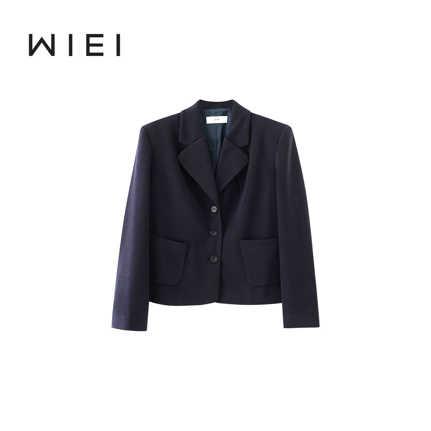 《WI EI》收藏家*简约 休闲 polo领 复古西装外套  25043