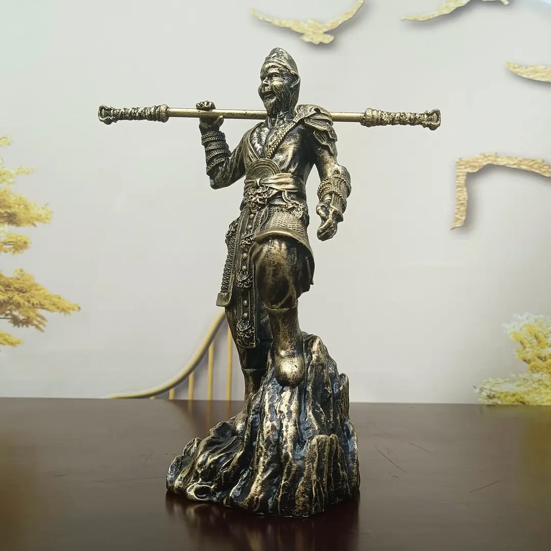 齐天大圣孙悟空美猴王新中式工艺品摆件客厅前台办公室装饰品