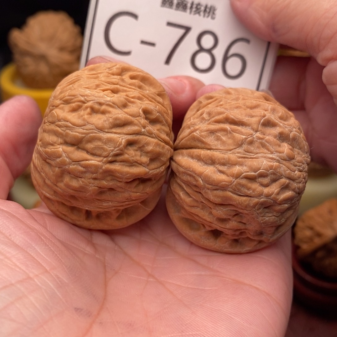 文玩核桃把件铁锤43