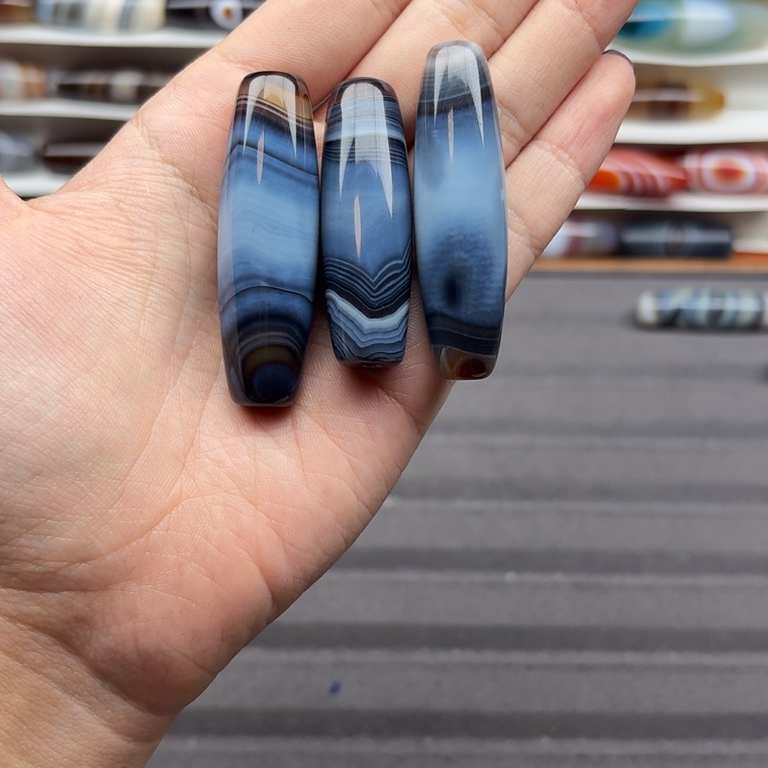 魔***楊玛瑙/玉髓合金珠宝半成品