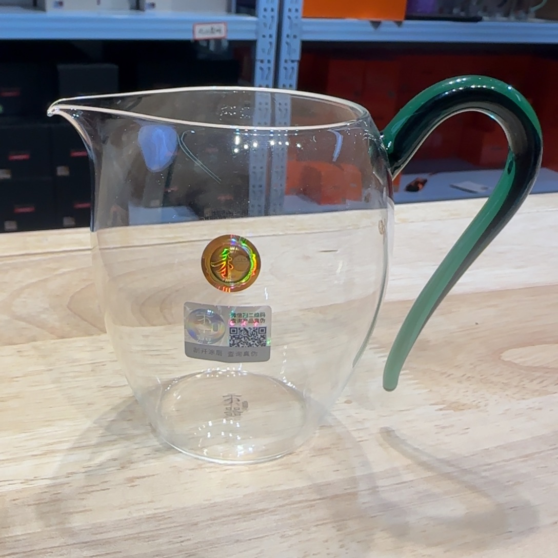 禾器怡然公道杯墨绿色