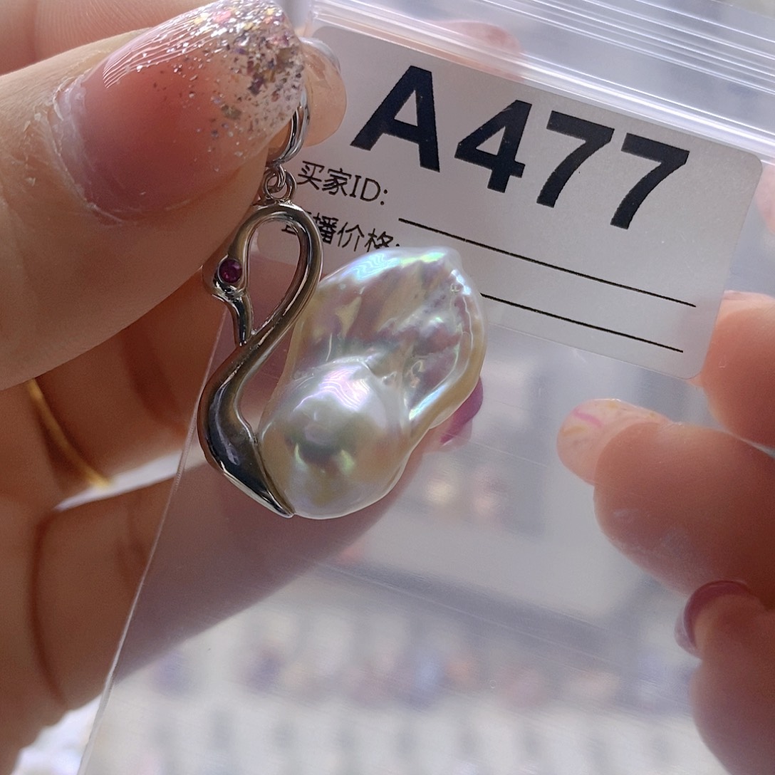 淡水珍珠颈饰银S925镶嵌