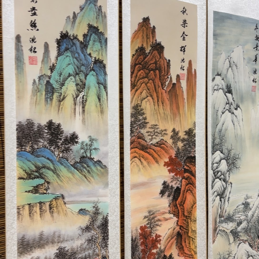 QB四幅一套作品！带证书！只限一单 