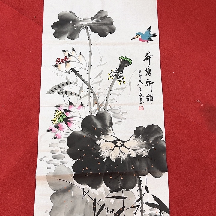 国画小姐姐卖好画