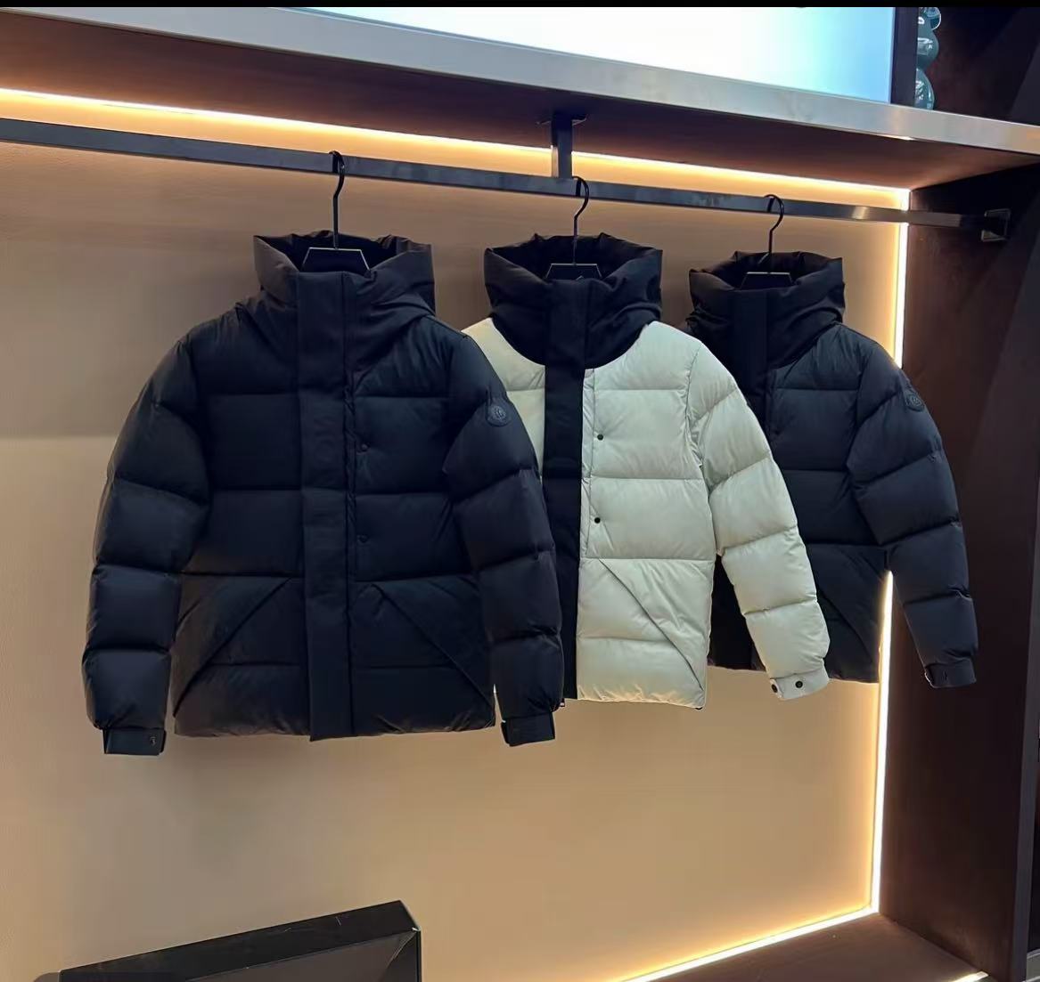 《男女同款海外升级款鹅绒服》黑武士/现货+运费险/极寒系列羽绒服
