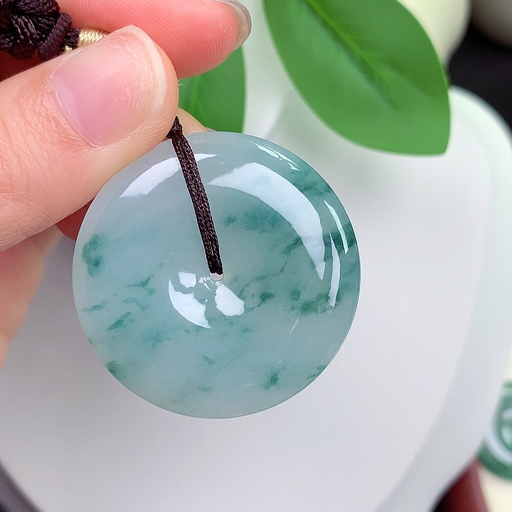 颈饰未镶嵌翡翠35.8-6.1mm