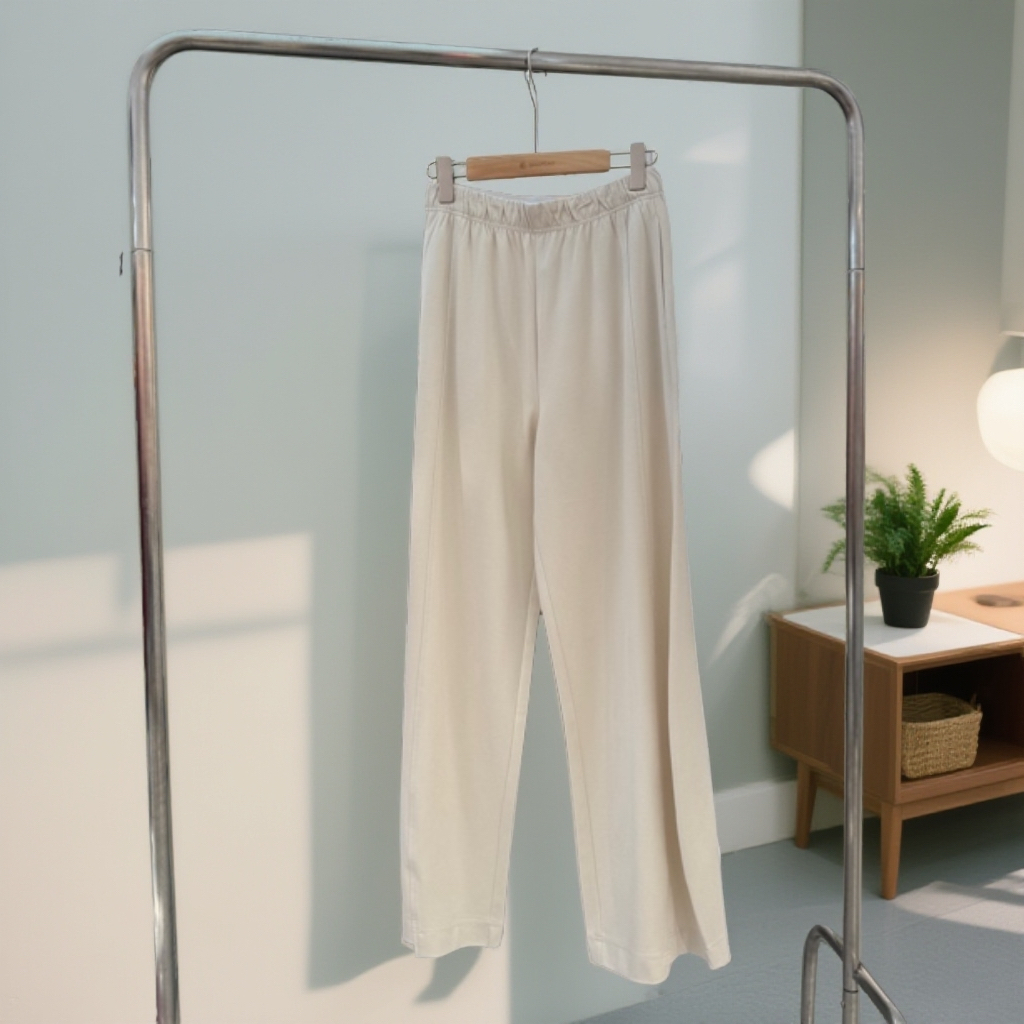 《水淼》2026春季新款香蕉裤2240显瘦百搭