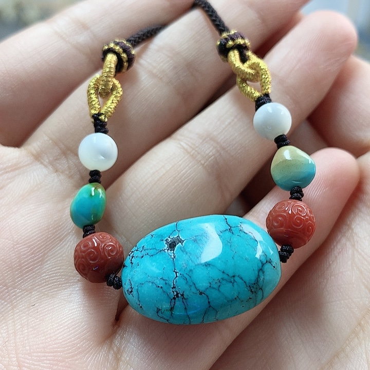 未镶嵌绿松石珠宝奇石