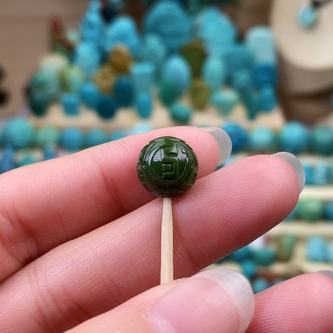 绿松石珠宝奇石未镶嵌