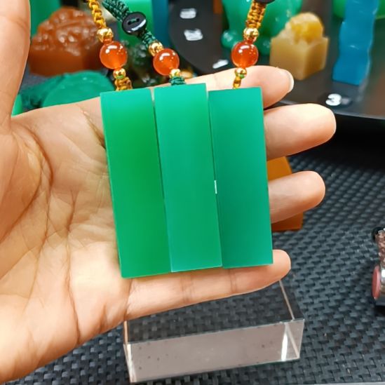 寿山石印石雅安新绿