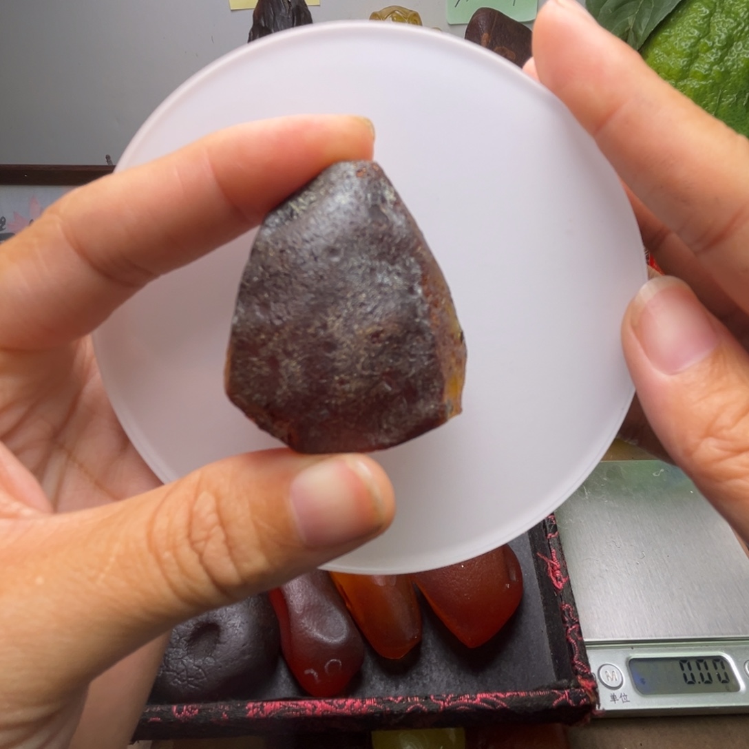 哈***）定制琥珀未镶嵌琥珀蜜蜡原石定制