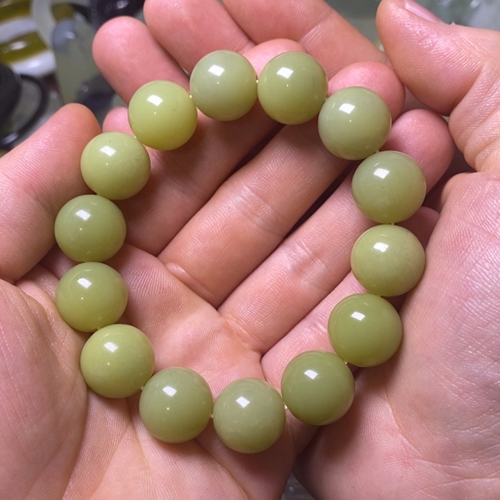 岫玉岫玉手串未镶嵌