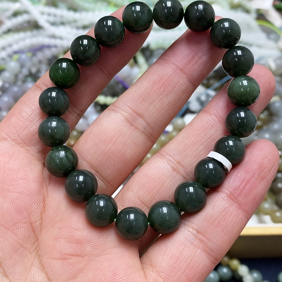 和田玉手链未镶嵌