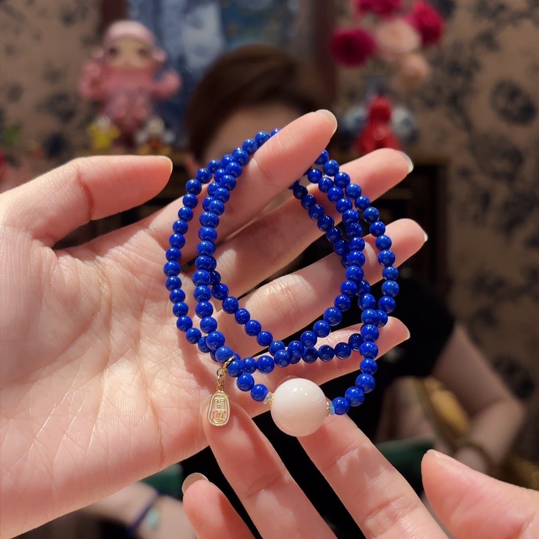 青金石颈饰未镶嵌2号