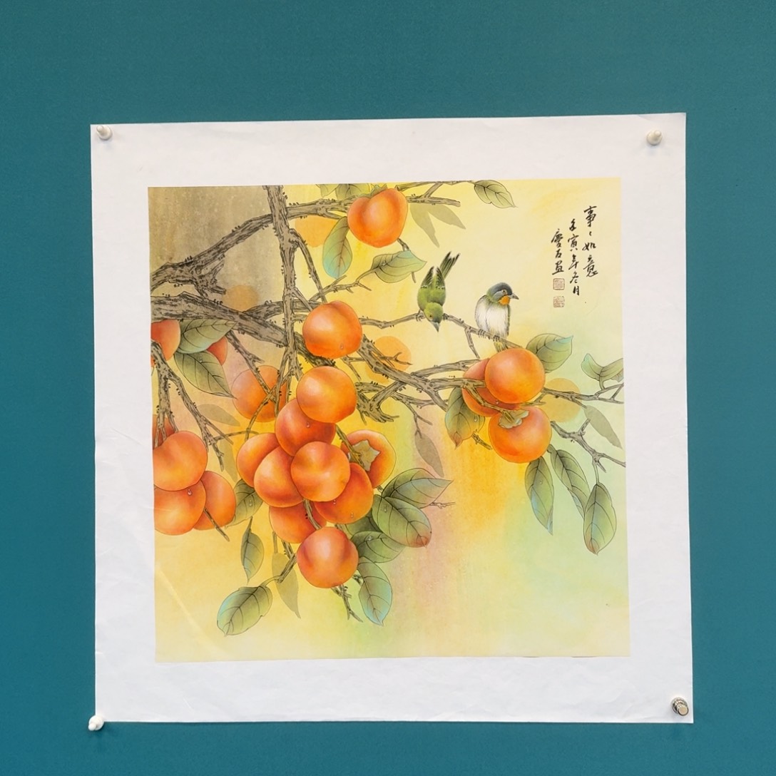 国画李庆友老师四尺斗方68*68