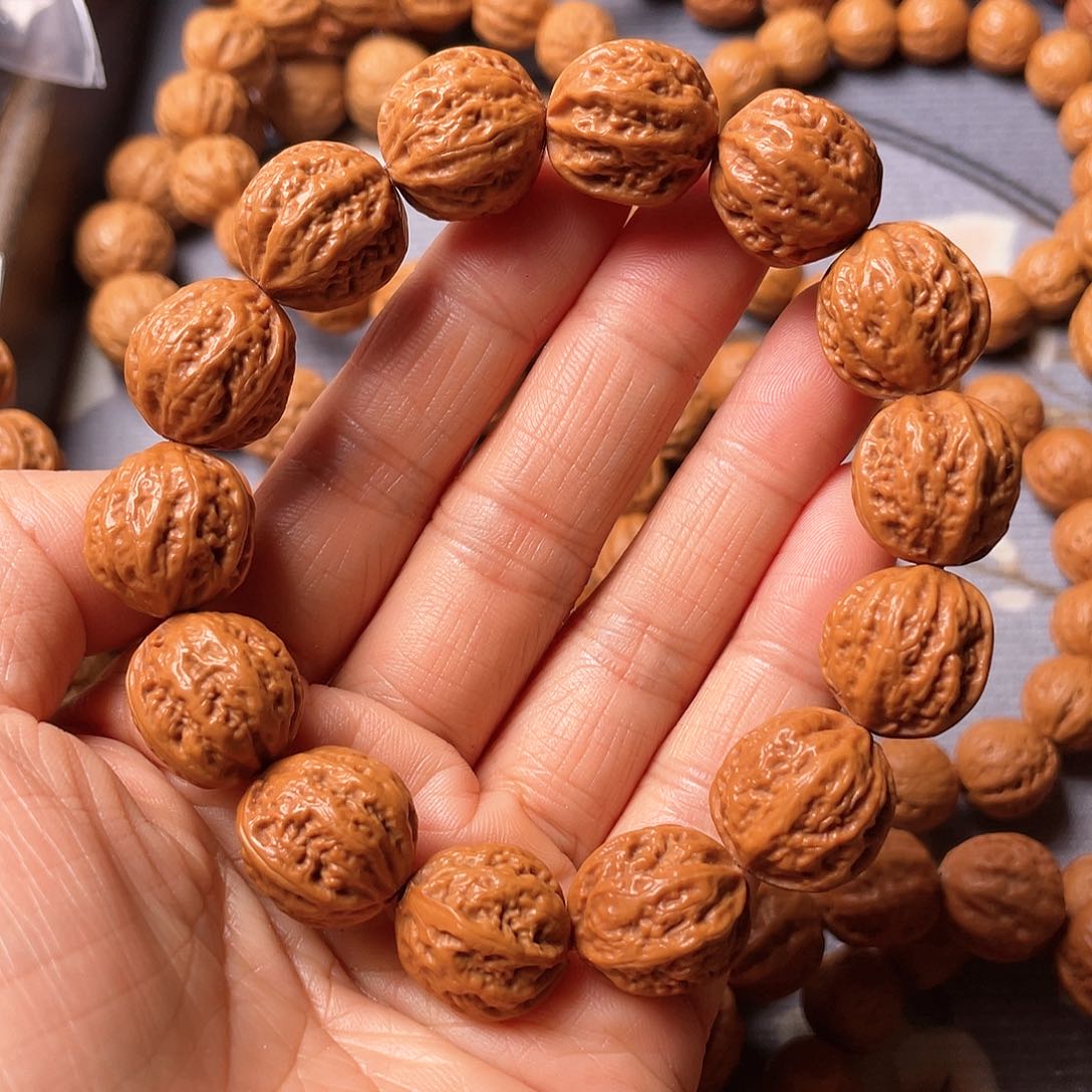 文玩核桃手串大*子1.7八棱
